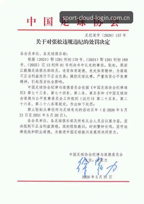 云体育app下载评测 中国足协第三批禁足名单详解:65人受罚,行业整顿进入深水区